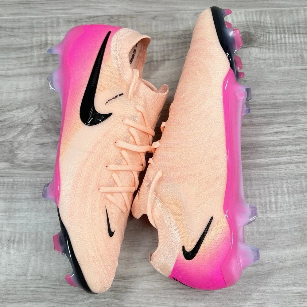 Nike Phantom GX 2 Elite FG Crimson Tint Pink Blast FJ2559-800 Mens Size 7.5